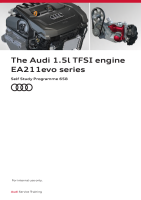 SSP 658 The Audi 1.5l TFSI engine EA211evo series - Self-Study Programme-4